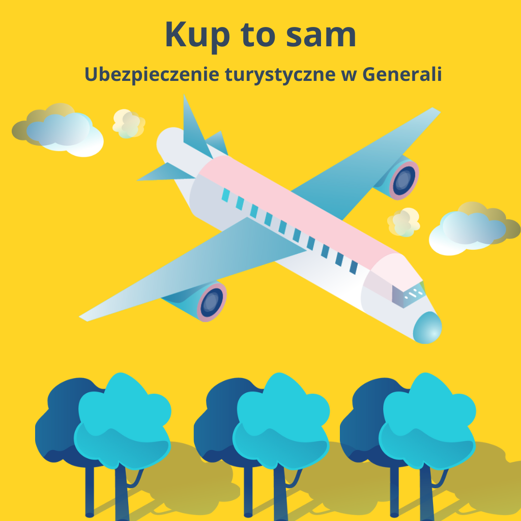 Kliknij by kupić ubezpieczenie turystyczne w Generali